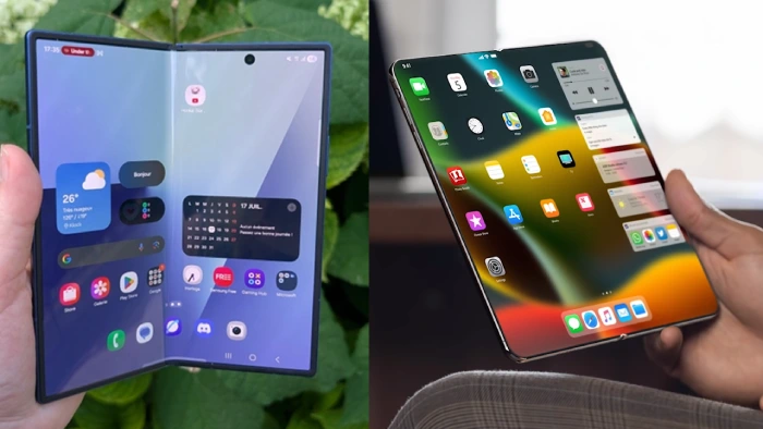 Samsung Galaxy Z Fold 8 vs Apple iPhone Fold