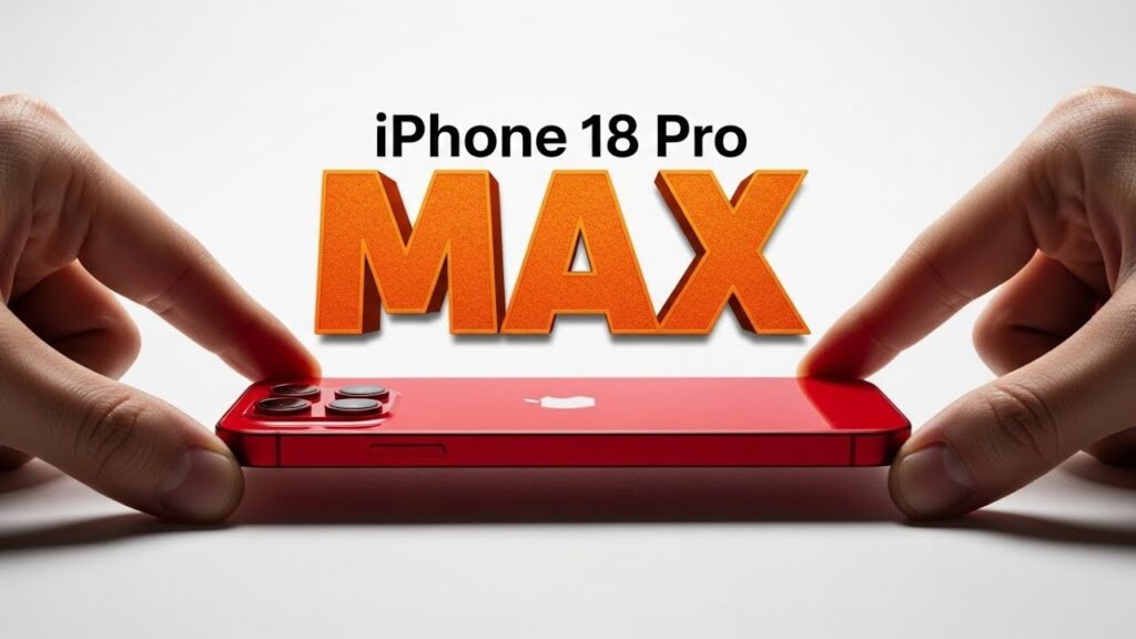 iPhone 18 Pro max