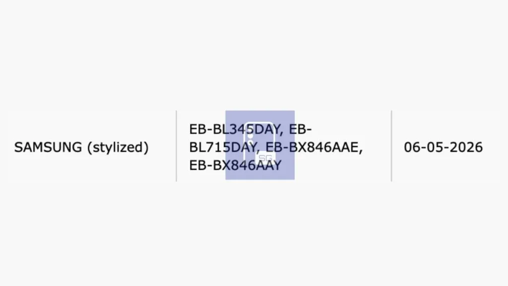 Galaxy Tab S12 Watch 9 Watch Ultra 2 battery BIS