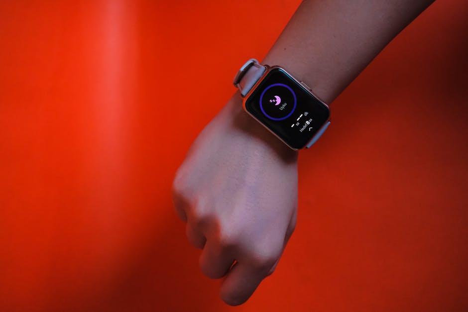 smartwatch health sensors sleep tracking metrics display