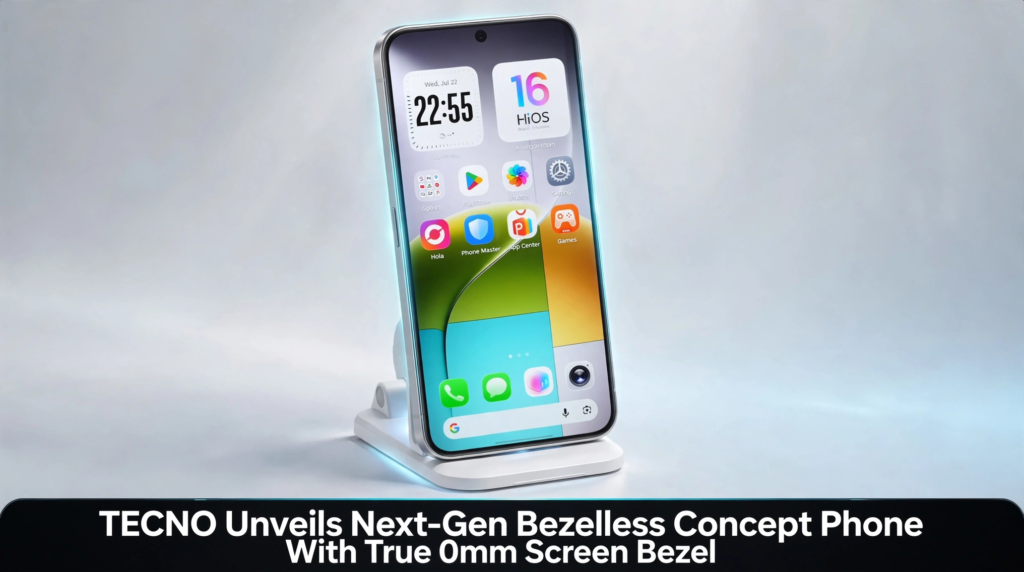 TECNO Unveils Next-Gen Bezelless